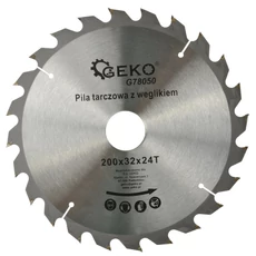 Geko vágókorong fához, 200x32mm, 24T