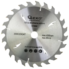 Geko vágókorong fához, 300x32mm, 24T