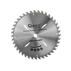 Geko körfűrészlap, vidia lapkás, 40 fog, 400x30mm