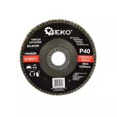 Geko Premium lamellás csiszolótárcsa 125mm P60 