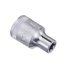 Genius Tools torx (belső) crowafej, E-5, 1/4"