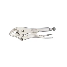 Genius Tools patentfogó (gripp, blitzfogó), ívelt pofájú, 7"