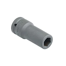 Genius Tools hosszú légkulcsfej 19-es, 6-lapos, metrikus 3/4"