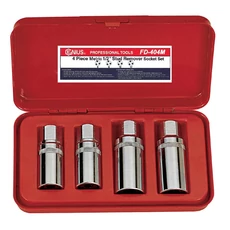 Genius Tools tőcsavar kiszedő készlet, metrikus 1/2", 4 db-os