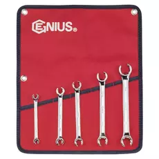 Genius Tools fékcsőkulcs készlet, 1/4-7/8&quot;, 5 db-os