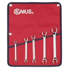 Genius Tools fékcsőkulcs készlet, 1/4-7/8", 5 db-os Genius Tools fékcsőkulcs készlet, 1/4-7/8", 5 db-os