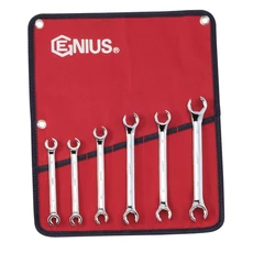 Genius Tools fékcsőkulcs készlet, 9-21 mm, 6 db-os Genius Tools fékcsőkulcs készlet, 9-21 mm, 6 db-os