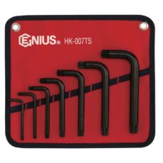 Genius Tools XZN (spline) kulcs készlet, 12-szögű, 7 db-os