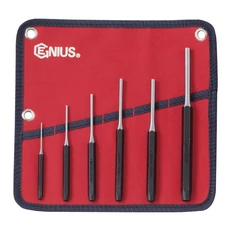 Genius Tools kiütő készlet, metrikus, 6 db-os