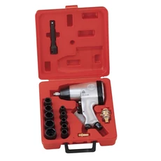 Genius Tools légkulcs készlet, 1/2", metrikus, 16 db-os