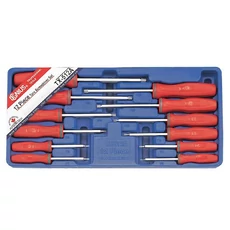 Genius Tools csavarhúzó készlet, T-torx (külső), 12 darabos