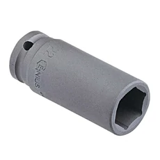 Genius Tools hosszú légkulcsfej, 6-lapos, 1/2&quot;