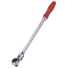 Genius Tools racsnis hajtókar, csuklós, 72fog, 1/2"