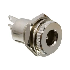 DC aljzat, beépíthető, fém DC aljzat, beépíthető, fém