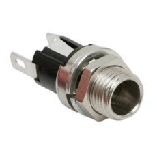 DC aljzat, beépíthető, fém DC aljzat, beépíthető, fém