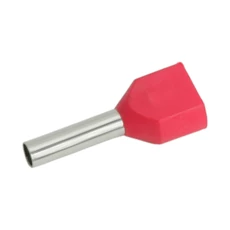 Érvéghüvely 2x1 mm²-es vezetékekhez