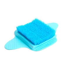 Lábtisztító kefe, kék