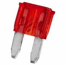 Mini késes biztosíték, 10A, 11x8,6mm Mini késes biztosíték, 10A, 11x8,6mm