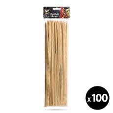 Bambusz nyárs, hústű, 30cm, 100 db/csomag