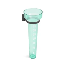 Esőmérő, csapadékszint mérő, műanyag, 100x82x243mm