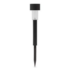 LED-es kültéri szolár lámpa, fekete