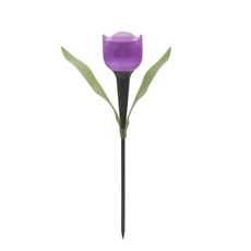 LED-es szolár tulipánlámpa, 30cm