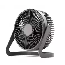 USB mini ventilátor, 18cm, fekete