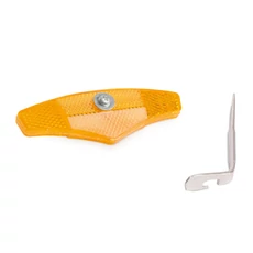 Wheel Zone küllőre szerelhető kerékpár prizma, 110x35mm, 2 db/csomag Wheel Zone küllőre szerelhető kerékpár prizma, 110x35mm, 2 db/csomag