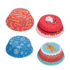 Family muffin karácsonyi papír szett, 100 db/csomag