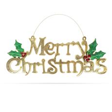 Family karácsonyi dekor &quot;Merry Christmas&quot; felirat, 50x18cm