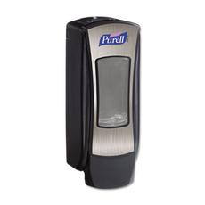Purell nyomógombos kézfertőtlenítő adagoló, fekete/ezüst, ADX, 1200 ml