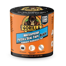Gorilla Waterproof Patch&amp;Seal vízálló tömítő ragasztószalag, fekete, 3mx100mm