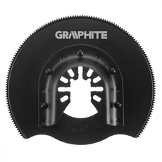 Graphite HSS félkör vágólap fémhez, 87mm, 200fog