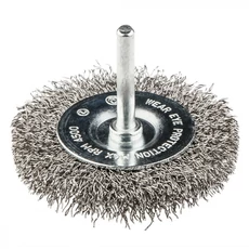 Graphite körkefe, csapos inox, 75mm