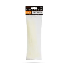 Handy 05426 vezetékkötegelő, 200x2.5mm, 100db, átlátszó
