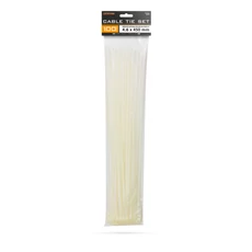 Handy 05424 vezetékkötegelő, 450x4.6mm, 100db, átlátszó