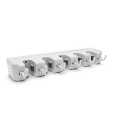 Handy 57149 univerzális fali takarítóeszköz/szerszám tartó, akaszókkal, 5db-os
