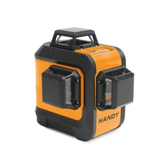 Handy 10053 akkus 3D/360° lézeres szintező szett, szemüveggel, konzollal, 15m