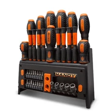 Handy csavarhúzó készlet állvánnyal, 39db-os