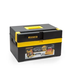 Handy 10946A műanyag szerszámosláda, kicsi, 380x220x270mm Handy 10946A műanyag szerszámosláda, kicsi, 380x220x270mm