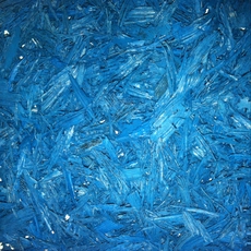 Színezett dekor faapríték, 4-12mm, kék, 7.5L
