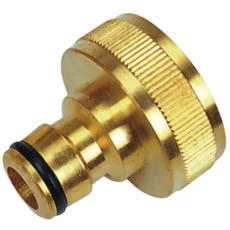 Hecht 08028 C réz locsoló tömlővég csatlakozó 1" 