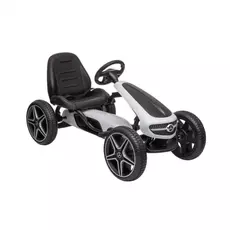 Hecht Mercedes Gokart pedálos kiautó, fehér, 108.5x61x62cm