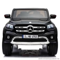 Hecht Mercedes Benz akkus kisautó, fekete, 12V, 10Ah, 77x140cm