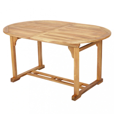 Hecht Camberet kerti asztal, akácfa, kihúzható, 150-200x100x74cm