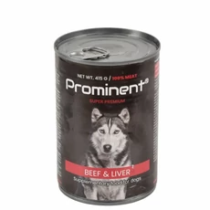 Prominent dog Beef &amp; Liver, konzerv kutyáknak, marhahúsból és májból, 415g