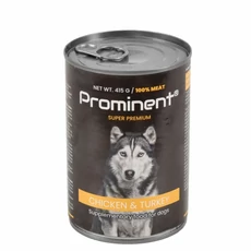 Prominent dog Chicken &amp; Turkey, konzerv kutyáknak, csirke és pulykahúsból, 415g
