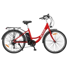 Hecht Runnis Red elektromos kerékpár, 250W, 25km/h, 100kg
