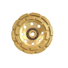 Heidmann kétsoros gyémánt csiszolótárcsa 125mm, M14