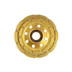 Heidmann kétsoros gyémánt csiszolótárcsa 22.23x125mm